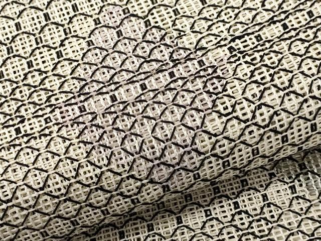 平和屋着物＊夏物　八寸名古屋帯　羅　菱間道　正絹　逸品　CABK1945tx