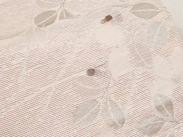 平和屋着物＊夏物　六通柄　京袋帯　てんとう虫　銀糸　CABK1970tx