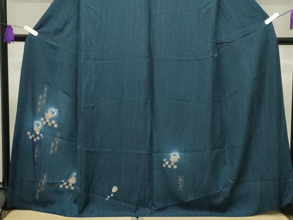 平和屋着物●訪問着　駒刺繍　成り物　蛍暈し　金彩　正絹　逸品　CABK2003gh