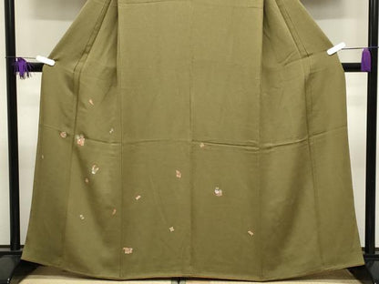 平和屋着物●訪問着　総刺繍　玩具文　鬼しぼ縮緬　正絹　逸品　CABK2004gh
