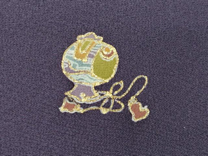 平和屋着物●訪問着　刺繍　立波宝尽くし文　暈し染め　金彩　大丸扱い　正絹　逸品　CABK2012gh