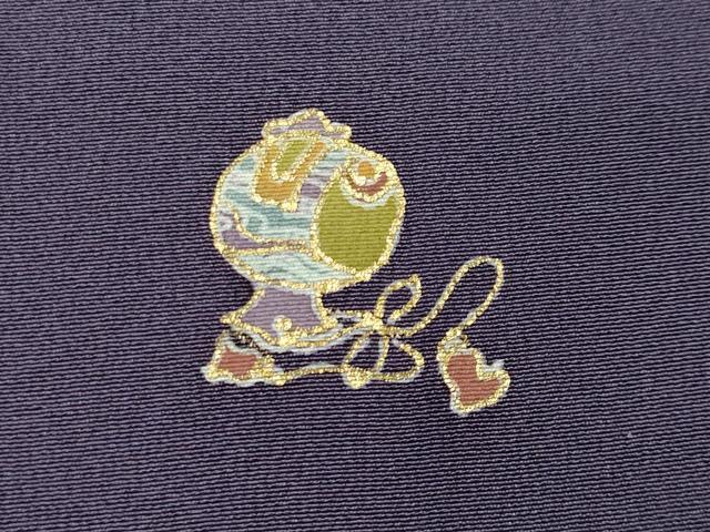 平和屋着物●訪問着　刺繍　立波宝尽くし文　暈し染め　金彩　大丸扱い　正絹　逸品　CABK2012gh