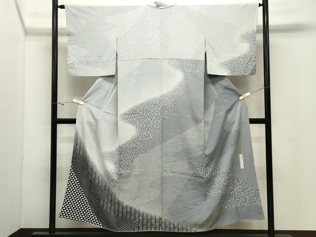 平和屋着物●伝統工芸士　築山政春　訪問着　吉祥花文　正絹　逸品　CABK2016gh