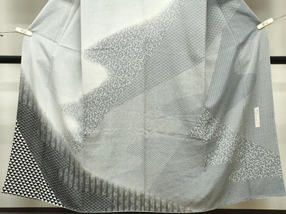 平和屋着物●伝統工芸士　築山政春　訪問着　吉祥花文　正絹　逸品　CABK2016gh