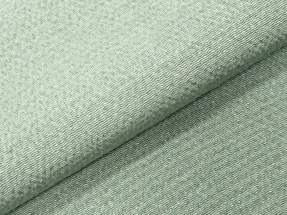 平和屋着物●上質な色無地　薄青色　鬼しぼ縮緬　鈴乃屋扱い　正絹　逸品　CABK2039gh