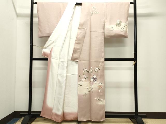 平和屋着物●本加賀友禅作家　談議所栄二　訪問着　童子遊び　暈し染め　正絹　逸品　CABK2045gh