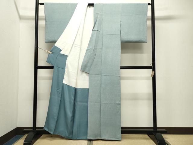 平和屋着物●江戸小紋　作家物　鮫小紋柄　正絹　逸品　CABK2052gh