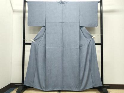 平和屋着物●江戸小紋　鮫小紋柄　正絹　逸品　CABK2065gh