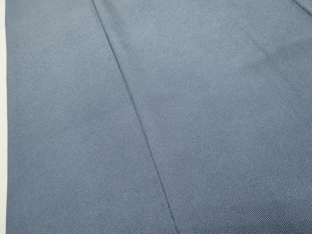 平和屋着物●江戸小紋　鮫小紋柄　正絹　逸品　CABK2065gh