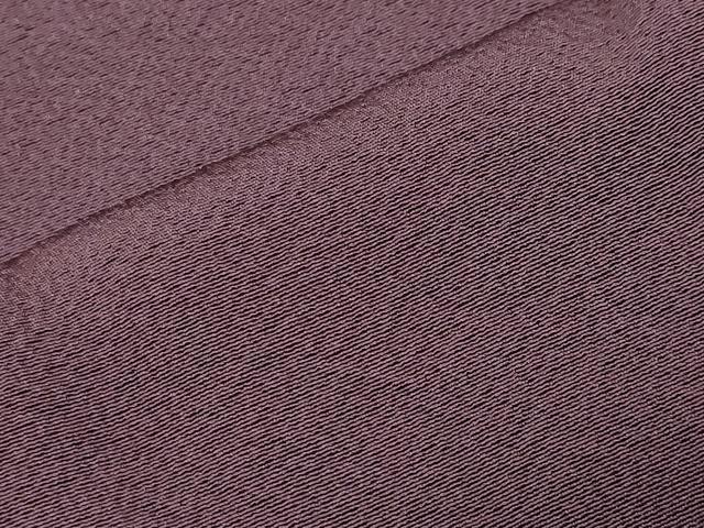 平和屋着物●上質な色無地　作家物　似せ紫色　正絹　逸品　未使用　CABK2075gh