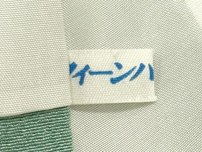 平和屋着物●上質な色無地　薄青色　正絹　逸品　未使用　CABK2076gh