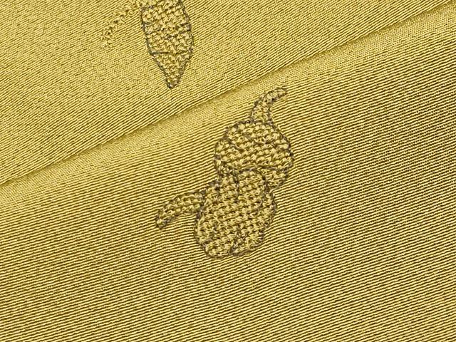 平和屋着物●訪問着　総刺繍　成り物　金糸　正絹　逸品　未使用　CABK2077gh