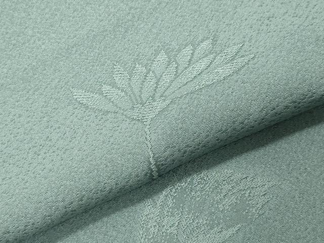 平和屋着物●豪華色留袖　草花地紋　千草色　正絹　逸品　未使用　CABK2079gh