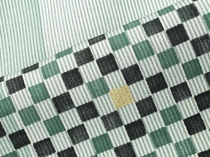 平和屋着物●訪問着　作家物　幾何学文様　金彩　さが美扱い　正絹　逸品　CABK2089gh