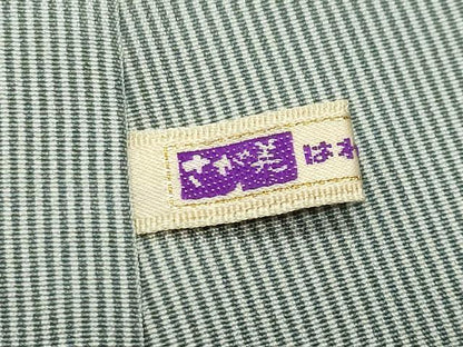 平和屋着物●訪問着　作家物　幾何学文様　金彩　さが美扱い　正絹　逸品　CABK2089gh