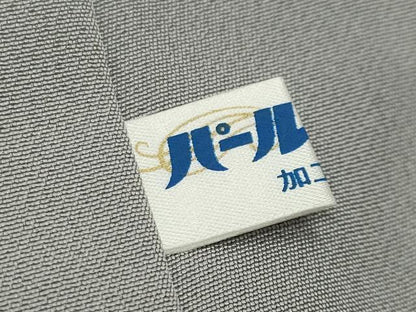 平和屋着物●上質な小紋　菱文　正絹　逸品　未使用　CABK2119gh