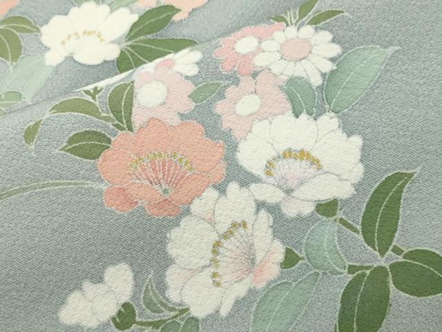 平和屋着物●訪問着　友禅　花籠文　暈し染め　正絹　逸品　未使用　CABK2121gh