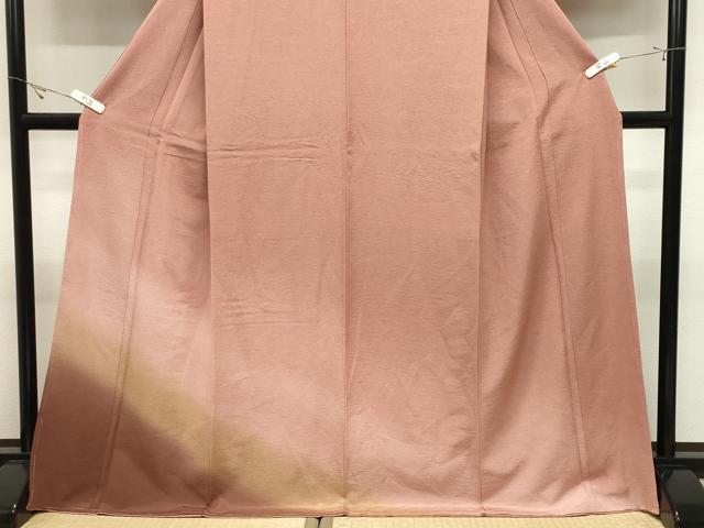 平和屋着物●訪問着　霞文　暈し染め　ロング丈　正絹　逸品　未使用　CABK2135gh