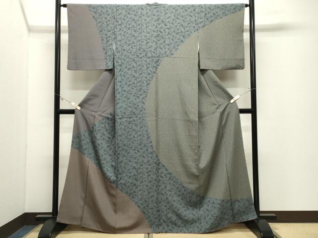 平和屋着物●訪問着　舞蝶梅文　小田急百貨店扱い　正絹　逸品　CABK2141gh