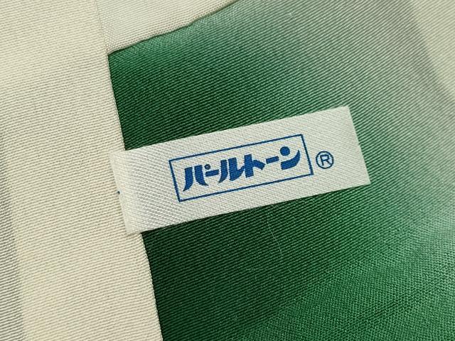 平和屋着物●上質な小紋　総刺繍　舞花文　金糸　正絹　逸品　CABK2156gh