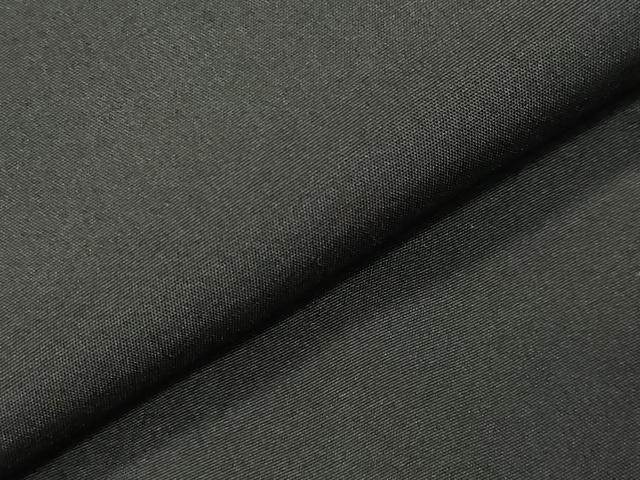 平和屋着物●男性　黒紋付　正絹　逸品　CABK2161gh