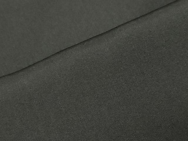 平和屋着物●男性　黒紋付　正絹　逸品　CABK2161gh