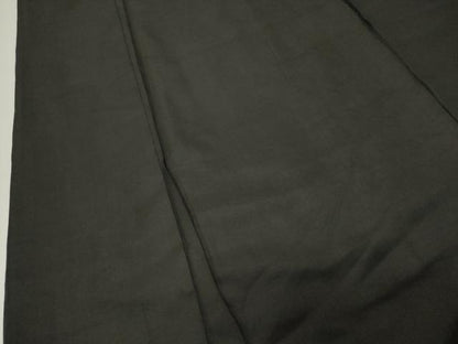 平和屋着物●男性　黒紋付　正絹　逸品　CABK2166gh