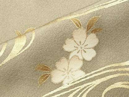 平和屋着物●豪華色留袖　流水松梅花文　金銀彩　正絹　逸品　CABK2174gh