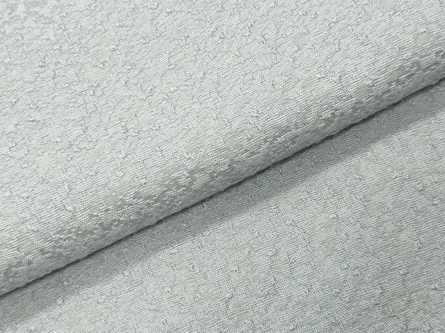 平和屋着物●上質な色無地　紋意匠　月白色　反端付き　正絹　逸品　未使用　CABK2177gh