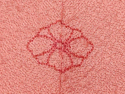 平和屋着物●本加賀友禅作家　柿本市郎監修　小紋　草花文　証紙付き　正絹　逸品　CABK2185gh