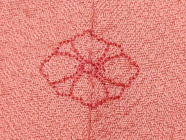 平和屋着物●本加賀友禅作家　柿本市郎監修　小紋　草花文　証紙付き　正絹　逸品　CABK2185gh