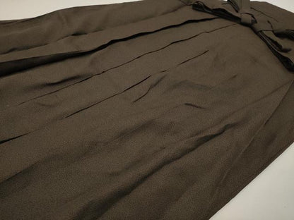 平和屋着物●男性　行灯袴　霞文　正絹　逸品　CABK2188gh