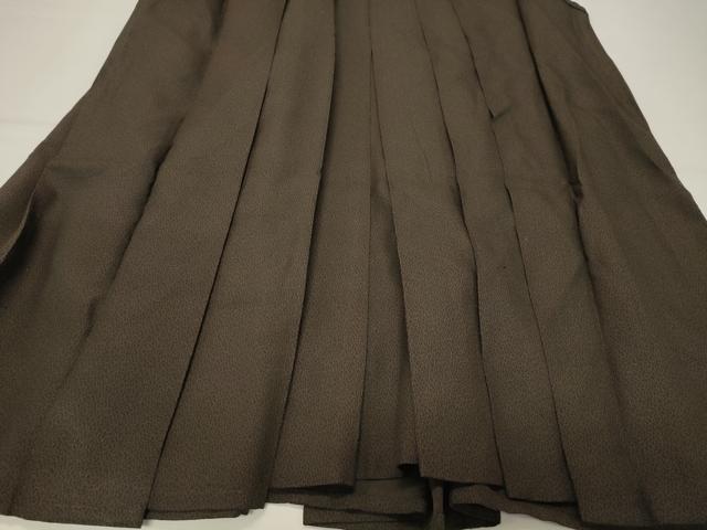 平和屋着物●男性　行灯袴　霞文　正絹　逸品　CABK2188gh