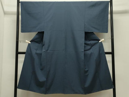 平和屋着物●男性　紬　褐返色　正絹　逸品　未使用　CABK2193gh