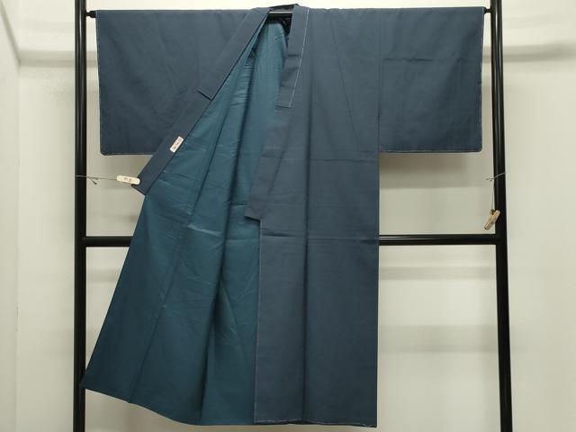 平和屋着物●男性　紬　褐返色　正絹　逸品　未使用　CABK2193gh