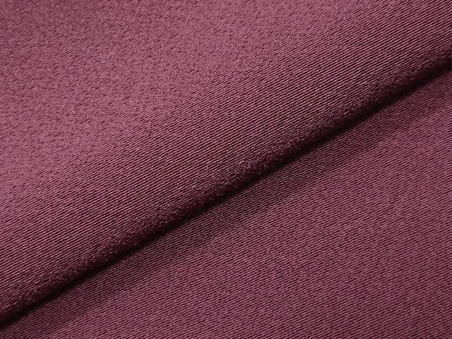 平和屋着物●上質な色無地　暗紅色　正絹　逸品　未使用　CABK2194gh