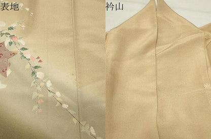 平和屋着物●訪問着　友禅　作家物　童子遊び　暈し染め　正絹　逸品　CABK2198gh