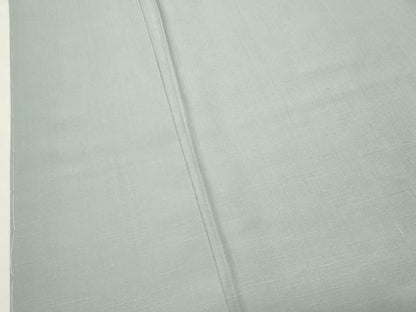 平和屋着物●男性　紬　千草鼠色　正絹　逸品　未使用　CABK2202gh