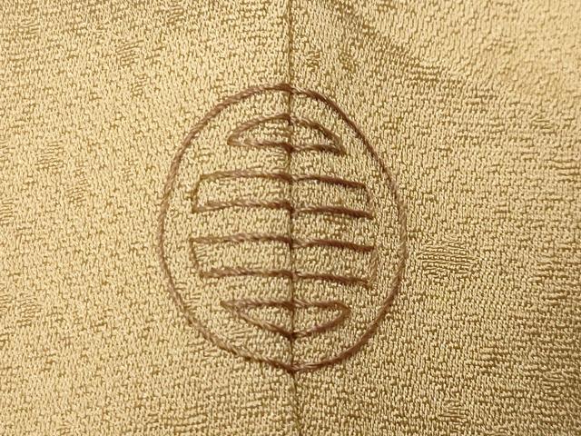 平和屋着物●本加賀友禅作家　柿本市郎監修　小紋　草花文　正絹　逸品　CABK2211gh