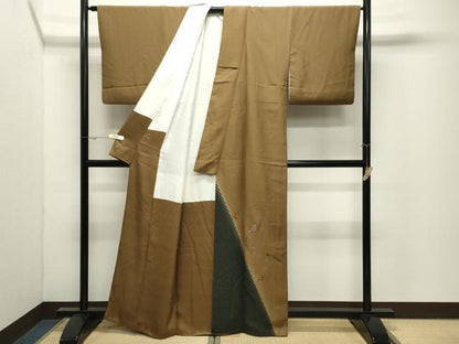 平和屋着物●訪問着　駒刺繍　打ち出の小槌　暈し染め　正絹　逸品　CABK2212gh