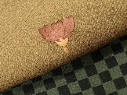 平和屋着物●訪問着　駒刺繍　打ち出の小槌　暈し染め　正絹　逸品　CABK2212gh