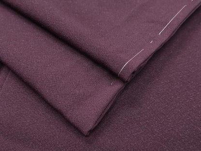 平和屋着物●こむさでもーど・COMME CA DU MODE　色無地　似せ紫色　正絹　逸品　未使用　CABK2220gh
