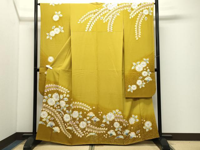 平和屋着物●豪華振袖　辻が花　絞り　暈し染め　正絹　逸品　CABK2222gh