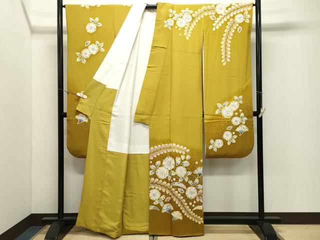 平和屋着物●豪華振袖　辻が花　絞り　暈し染め　正絹　逸品　CABK2222gh