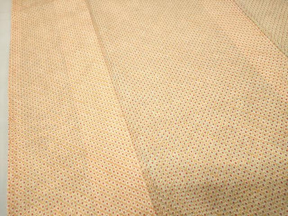 平和屋着物●大変加工の良い総絞り小紋　ロング丈　正絹　逸品　CABK2236gh