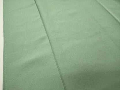 平和屋着物●上質な色無地　若葉色　正絹　逸品　未使用　CABK2240gh