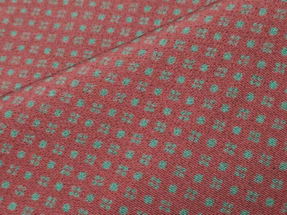 平和屋着物●上質な小紋　菱吉祥文　三越扱い　正絹　逸品　未使用　CABK2254gh