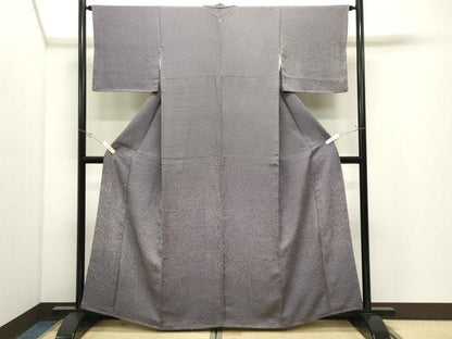 平和屋着物●訪問着　霰文　正絹　逸品　CABK2268gh