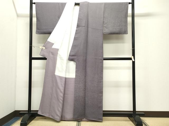 平和屋着物●訪問着　霰文　正絹　逸品　CABK2268gh