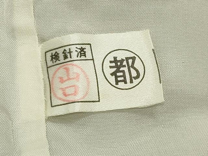 平和屋着物●豪華黒留袖　刺繍　舞花文　暈し染め　金彩　正絹　逸品　CABK2274gh